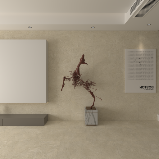 PVCERA Ortona Ivory 61x92cm